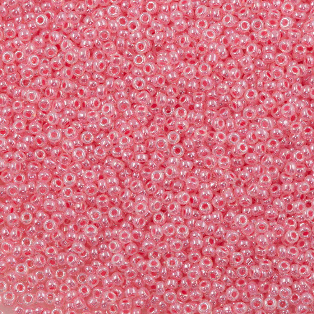 10gr Rocailles Miyuki 11/0 Ceylon carnation pink 535