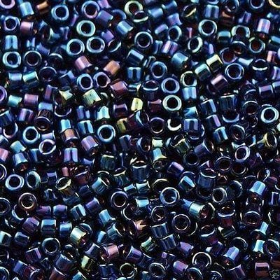 5gr Délica Miyuki 11/0 Metallic blue iris DB 0002