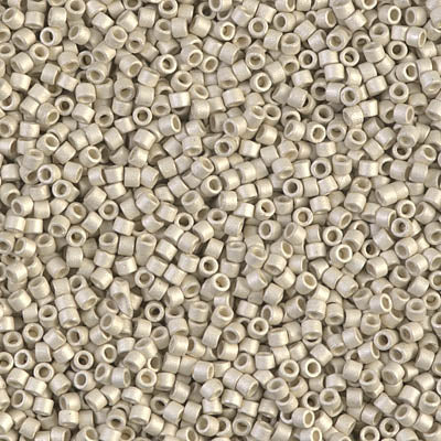 5gr Délica Miyuki 11/0 Galvanized silver mat DB 0335