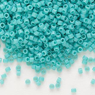 5gr Délica Miyuki 11/0 Opaque turquoise green DB 0729