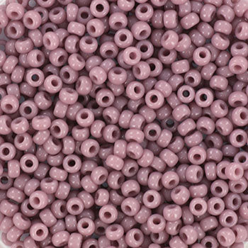 10gr Rocailles Miyuki 11/0 Opaque mauve 410