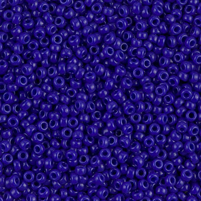 10gr Rocailles Miyuki 11/0 Opaque cobalt 414