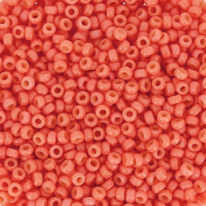 10gr Rocailles Miyuki 11/0 Duracoat opaque light watermelon 4464