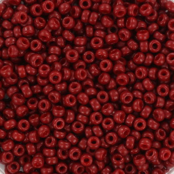 10gr Rocailles Miyuki 11/0 Duracoat opaque jujube 4469