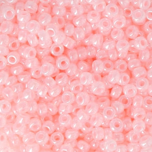 10gr Rocailles Miyuki 11/0 Ceylon baby pink rose 517