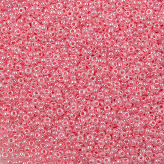 10gr Rocailles Miyuki 11/0 Ceylon carnation pink 535
