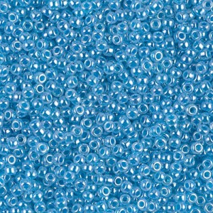 10gr Rocailles Miyuki 11/0 Ceylon blue 537