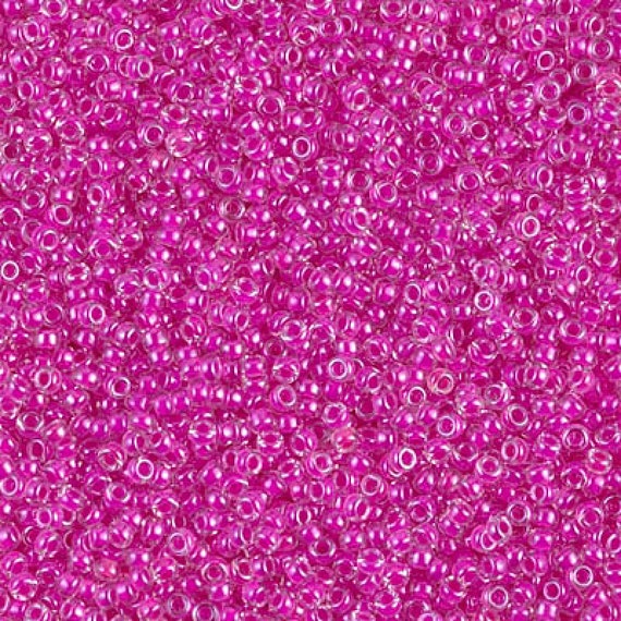 10gr Rocailles Miyuki 11/0 Fuchsia luster 209