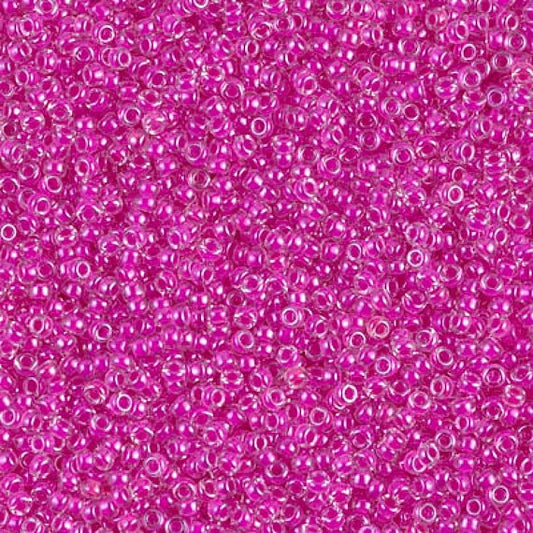 10gr Rocailles Miyuki 11/0 Fuchsia luster 209